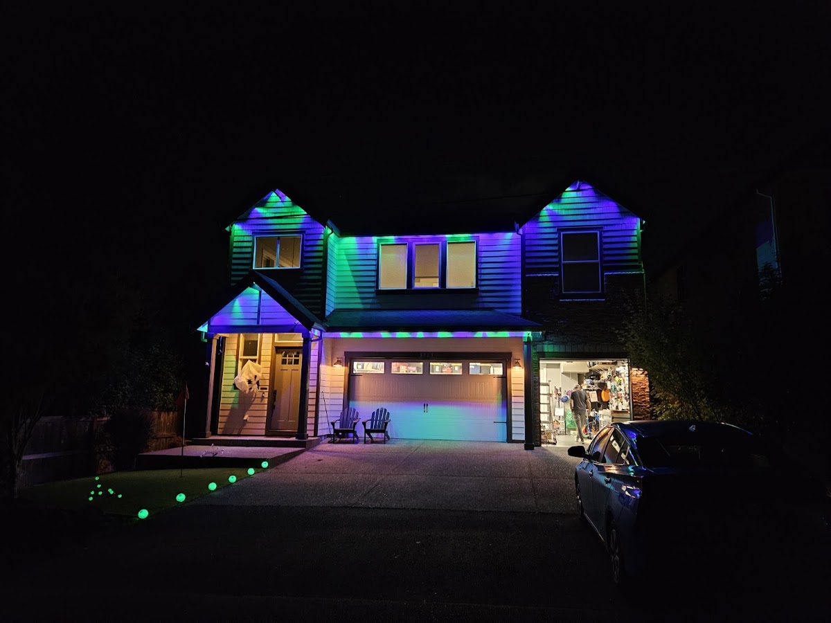 Holiday lighting installation from Got Lights LLC