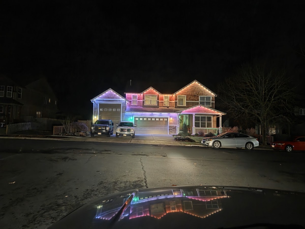 Residential Christmas lighting from Got Lights LLC